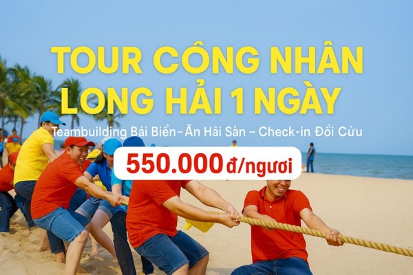 Tour Công Nhân Long Hải 1 Ngày - Teambuilding Bãi Biển